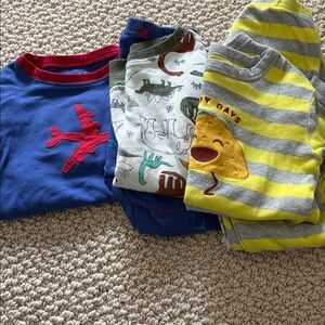 Set of 3 Kids Pajama Sets 4T